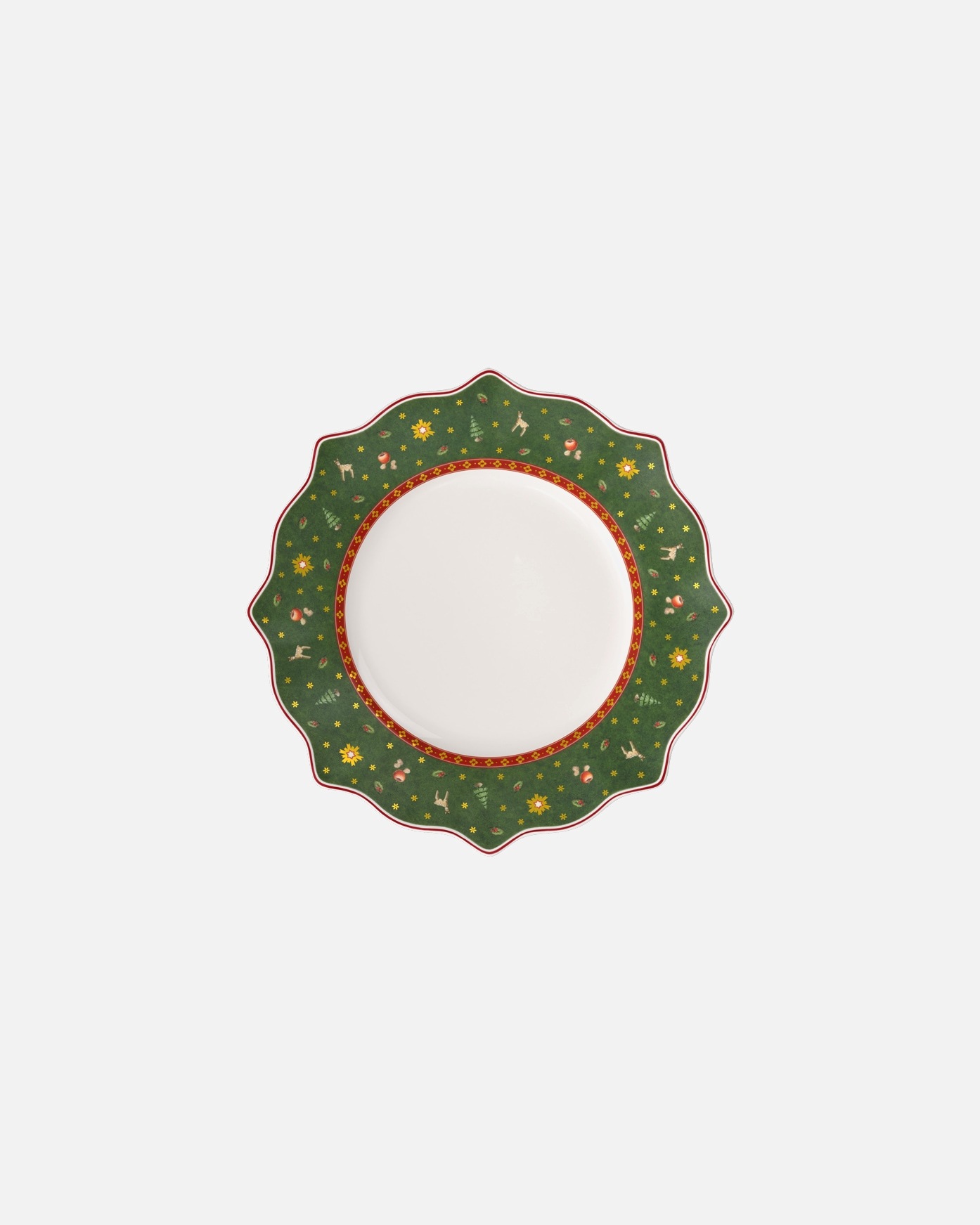 Villeroy & Boch zaļais pusdienu šķīvis Toy's Delight - 1 gab.