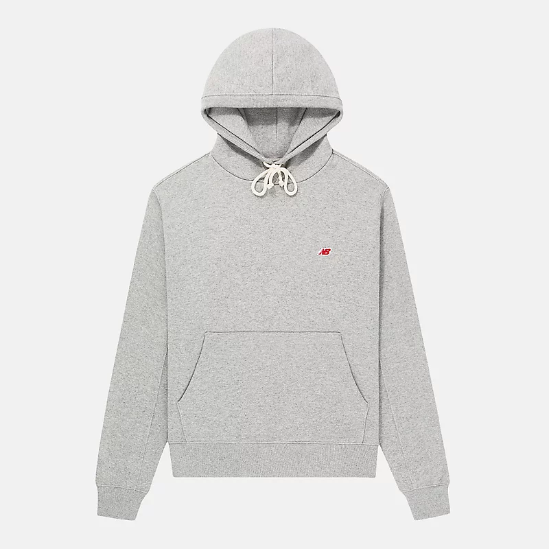 Męska bluza z kapturem MADE in USA Core – ATHLETIC GREY