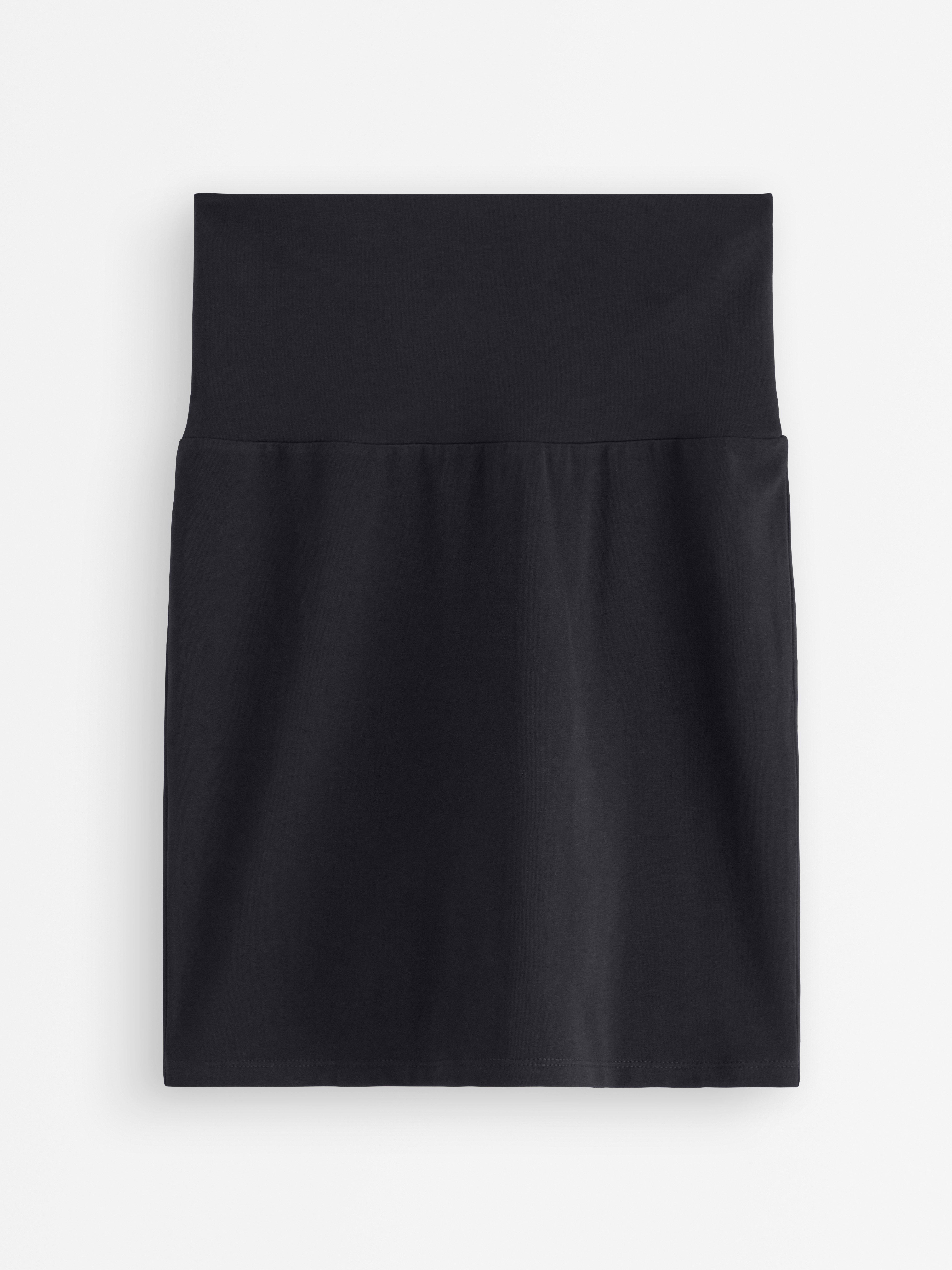 Jupe en maille noire