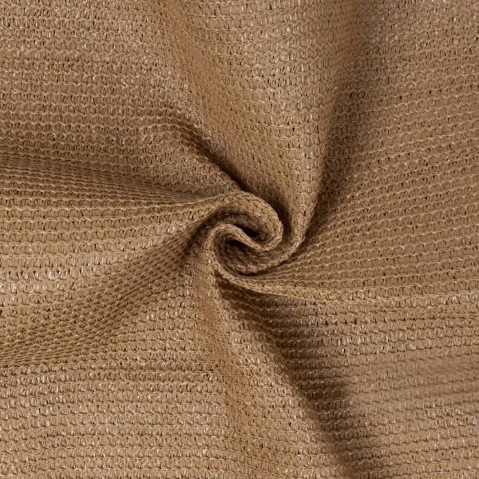Vela de sombra - KARAT - 3 x 5 m - Color crema - 90% de protección UV - Resistente a la intemperie