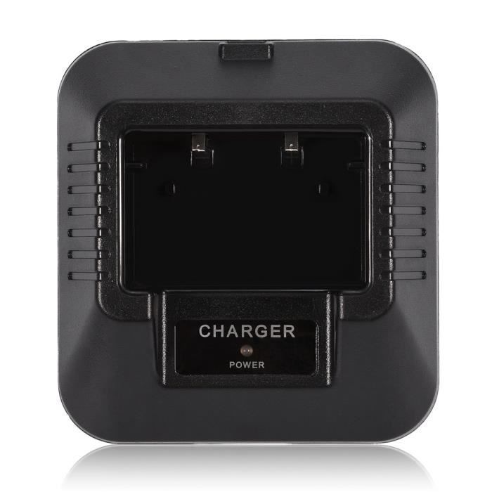 Cargador HURRISE para Baofeng UV-5R. Adaptador de corriente para cargador de escritorio de radio bidireccional Baofeng UV-5R.