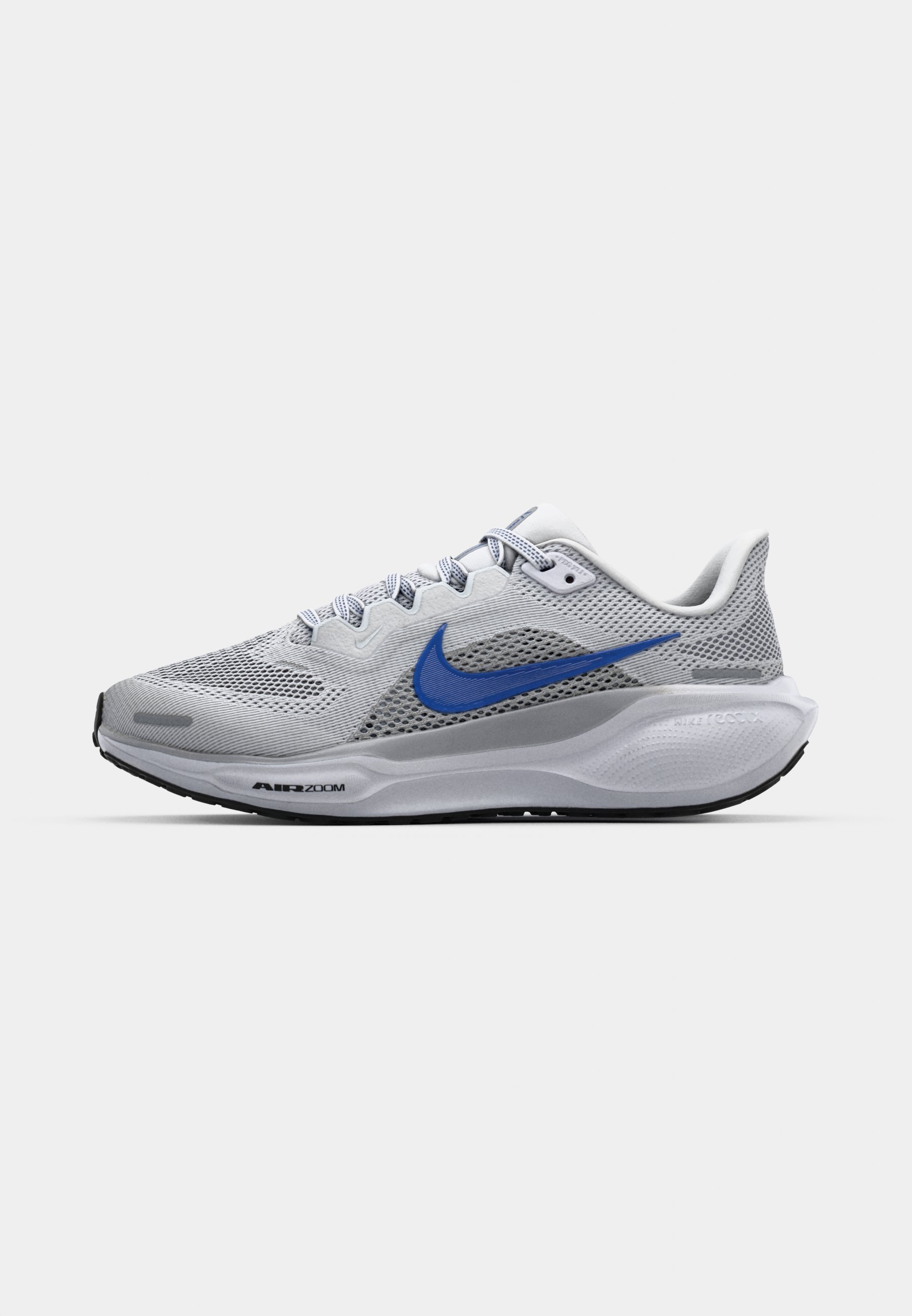 Nike Performance AIR ZOOM PEGASUS 41 - Chaussures de running sur route - blanc/bleu course/gris loup/platine pur/noir