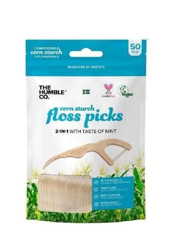 Humble Dental Floss Picks Nicio wykałaczki eko 50szt