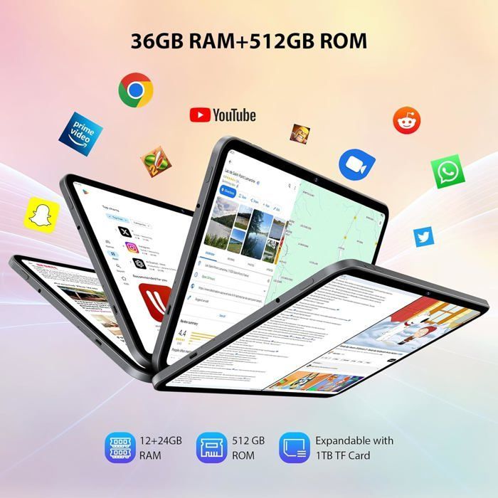 Tablet Android de 16 pulgadas (13,4