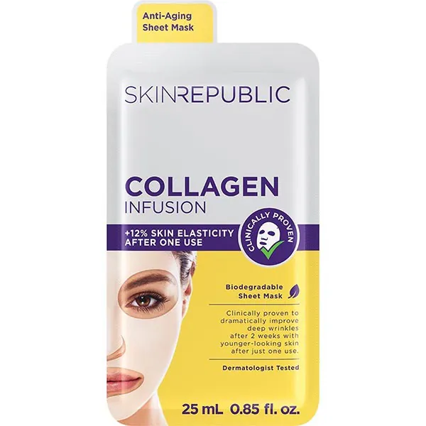 Skin Republic kollagénes infúziós arcmaszk 25ml