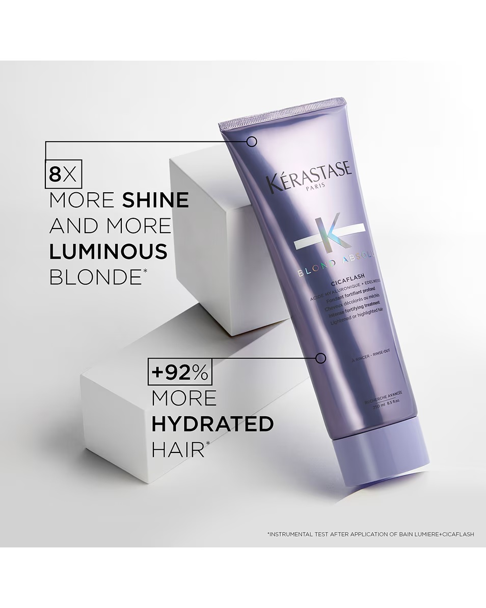 KÉRASTASE Blond Absolu Cicaflash Balsam reparator profund pentru păr blond