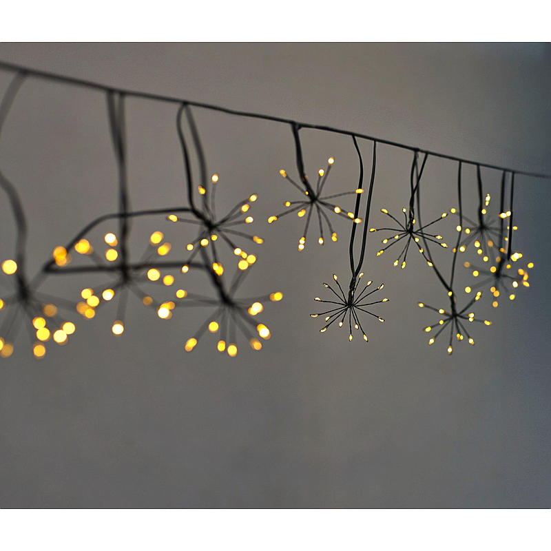 Hem Ljusslinga 150 LED fyrverkerier solceller