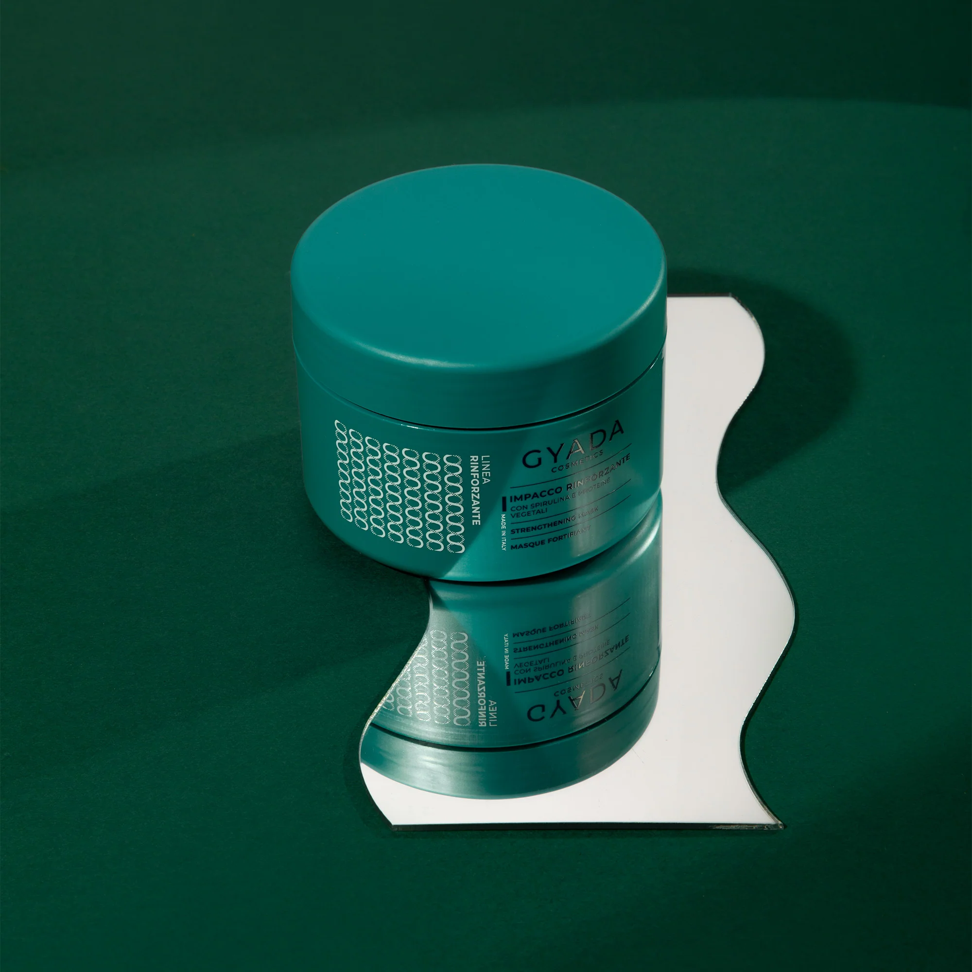 Spirulina Impacco Rinforzante - Pre-Shampoo, Maschera Rinforzante Capelli