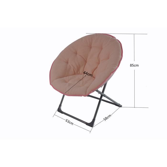 Fauteuil de table de sauce en laine de mouton pliable,Fauteuil de lune mousse pliable portable,pour chambres à coucher, résidences