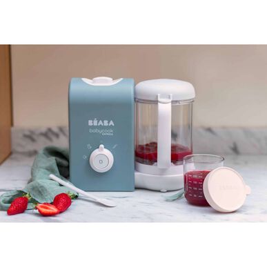 Béaba Babycook Robot Cuiseu Express mėlynas kūdikių maisto gaminimo robotas mėlynas 1 vnt. 1 vnt.