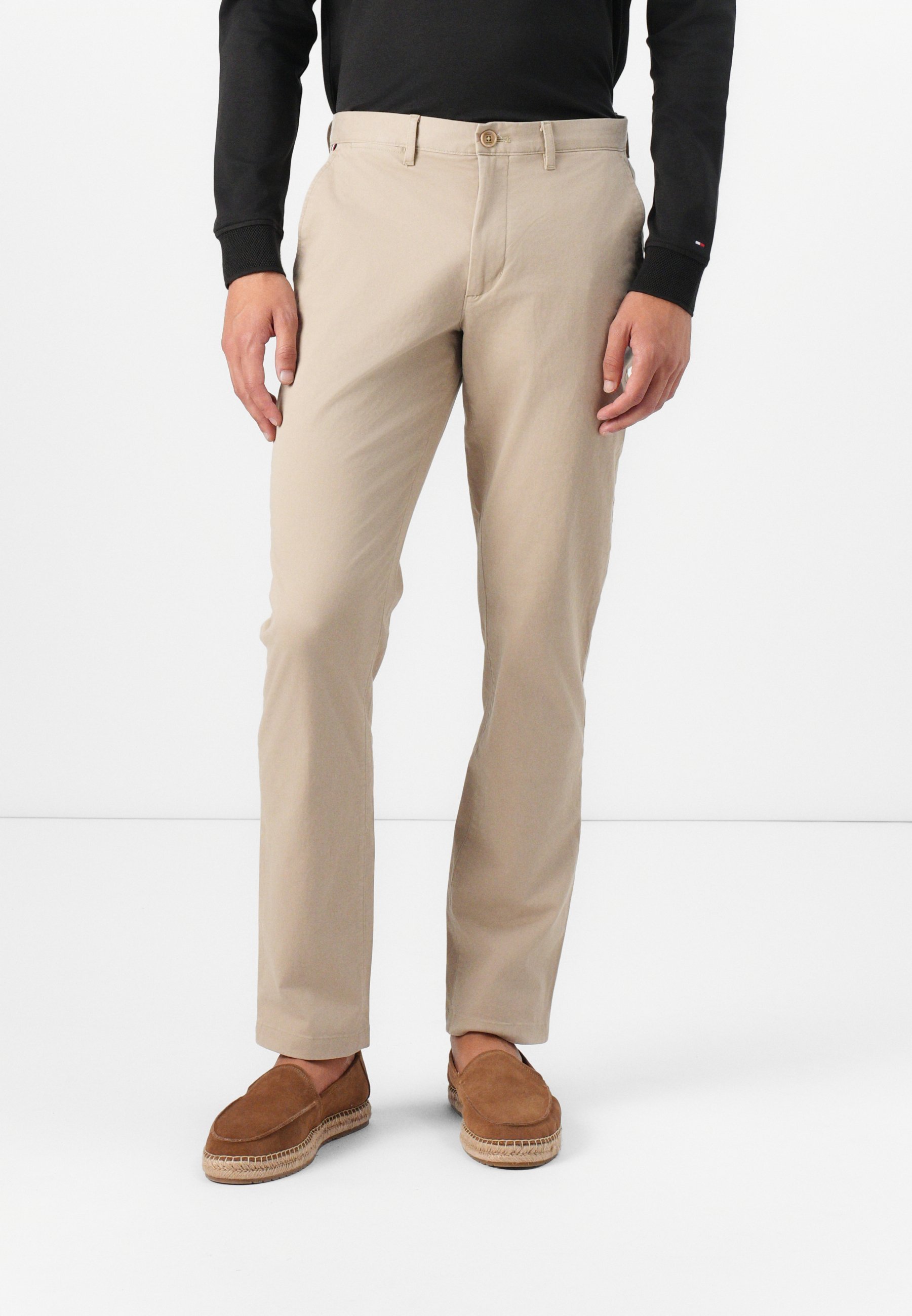 Tommy Hilfiger CORE DENTON ESSENTIAL - Chinos - batik kaki
