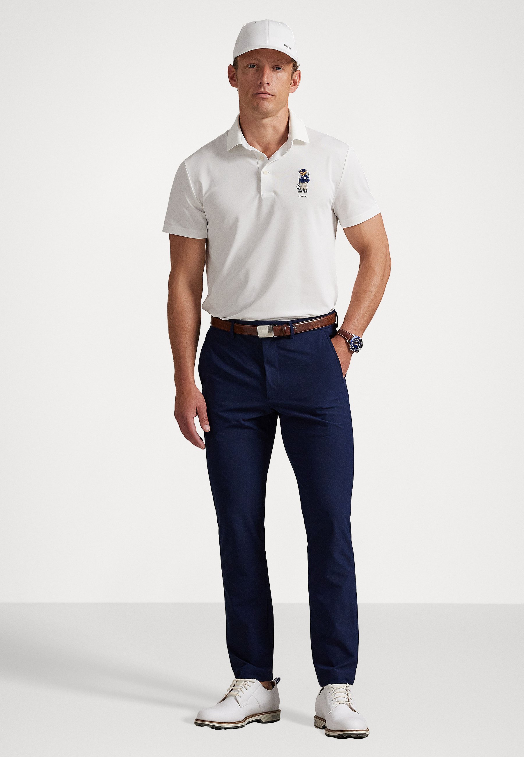 Polo Ralph Lauren POLO BEAR FIT SU MISURA - Polo shirt - bianco ceramica