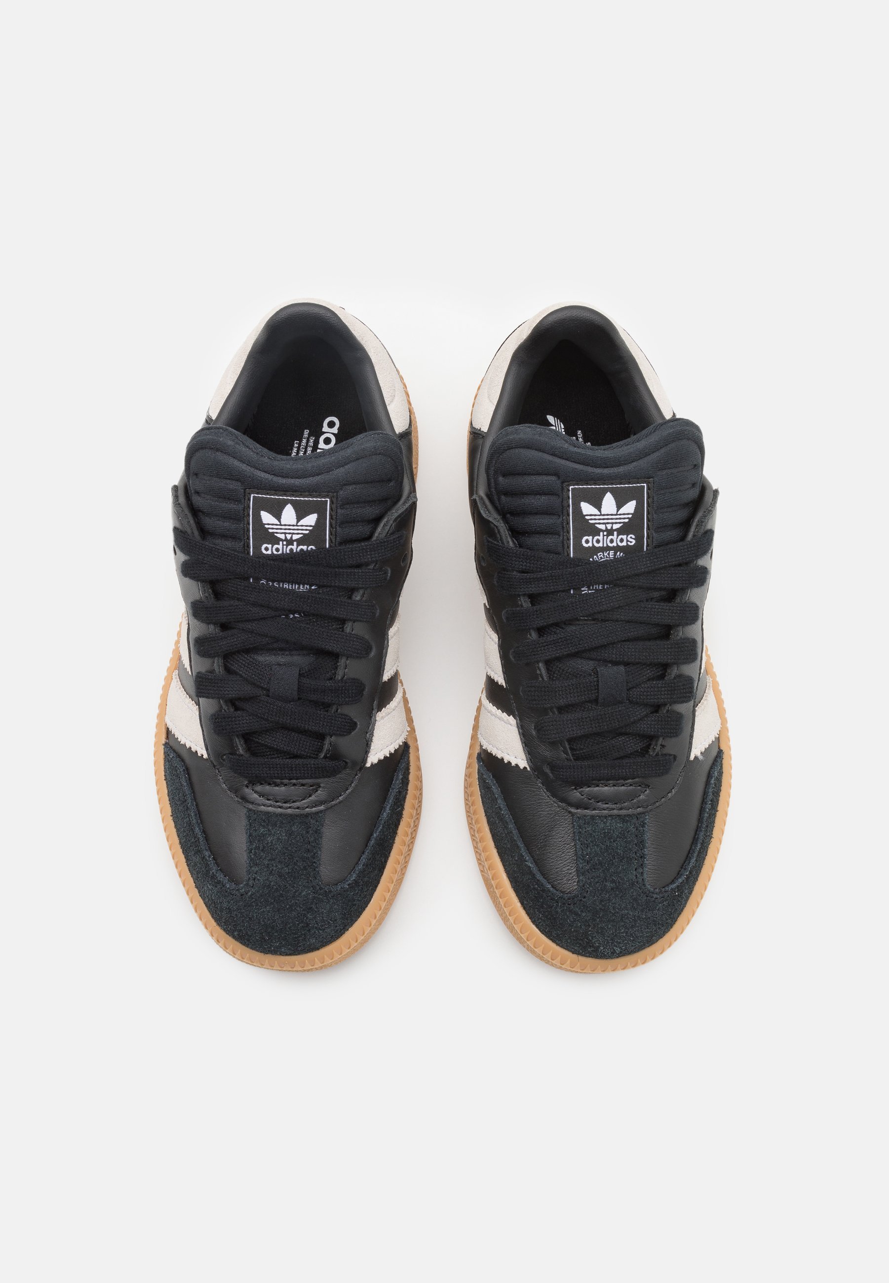 adidas Originals SAMBA XLG KIDS - Scarpe da ginnastica - nero/bianco