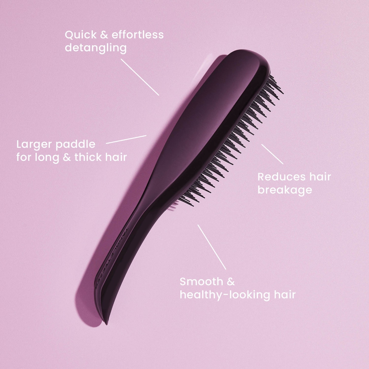 Tangle Teezer ravne i lopatice za četke, Tangle Teezer Wet Detangler – Velika, Wet Detangler Peach Glow – 1 komad