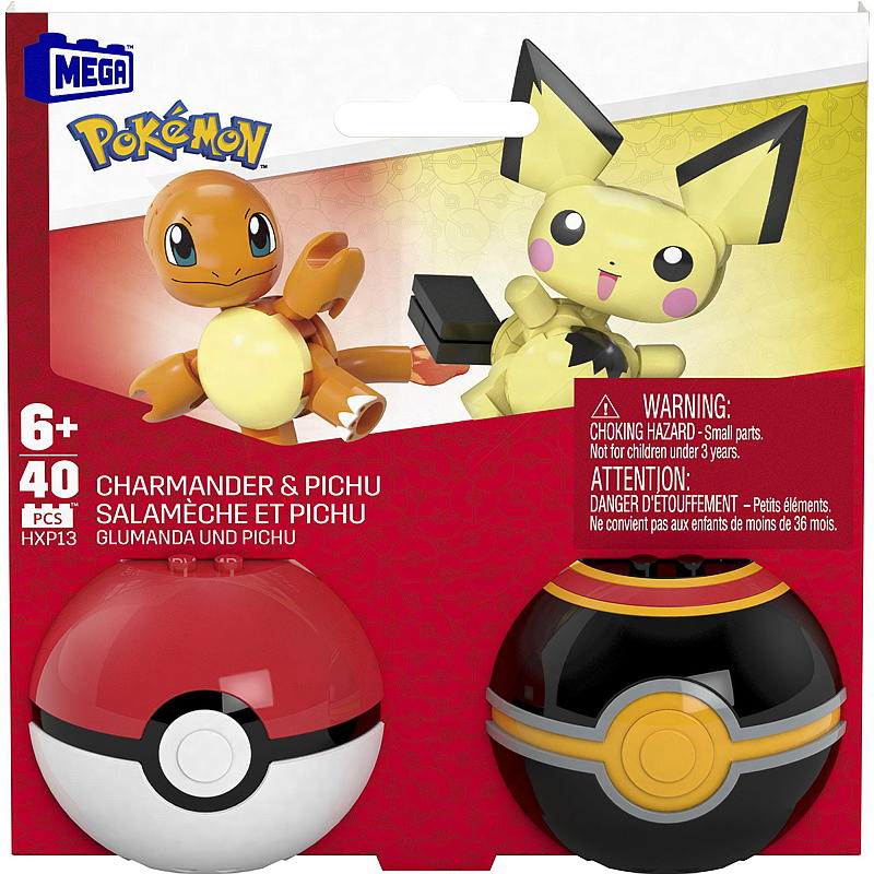 Pokemon Charmander & Pichu Mega Pokémon