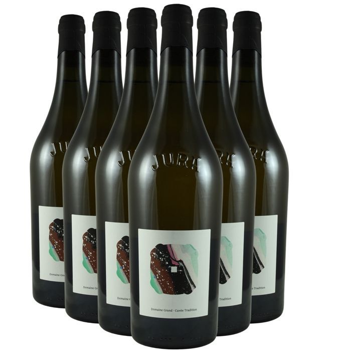 Domaine Grand Côtes du Jura Tradition 2018 - Vin Blanc du Jura (6x75cl) BIO