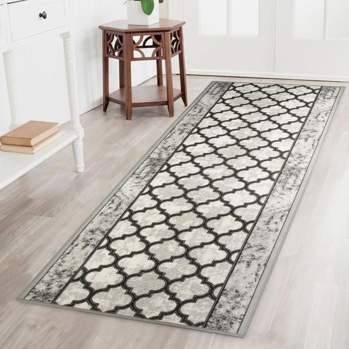Alfombra de pasillo Limbrick de 80 x 450 cm