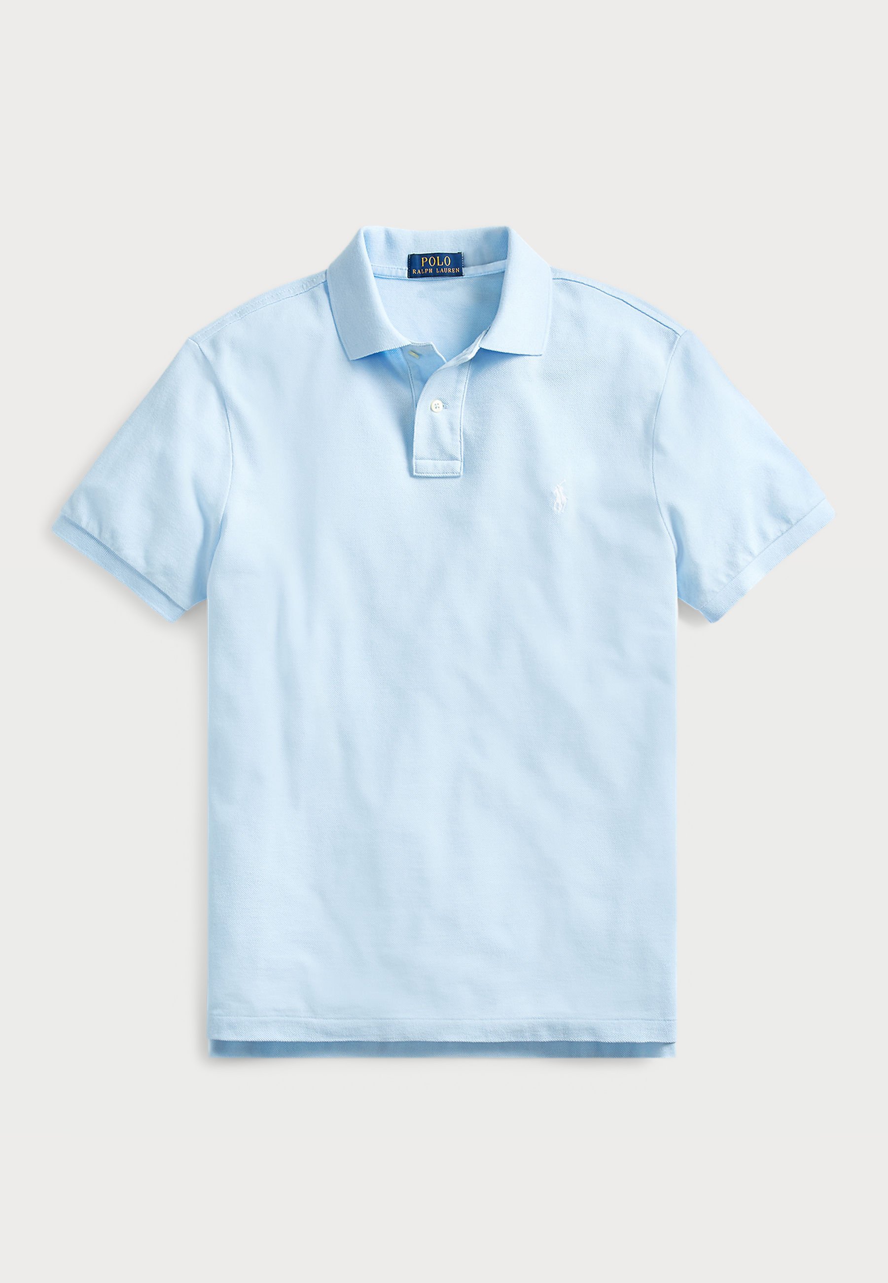 POLO SHIRT SLIM FIT - Triko s límečkem - blue