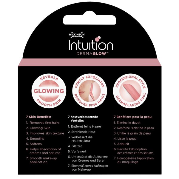 Lame de ras Wilkinson Sword Intuition Dermaglow<br>3 bucăți
