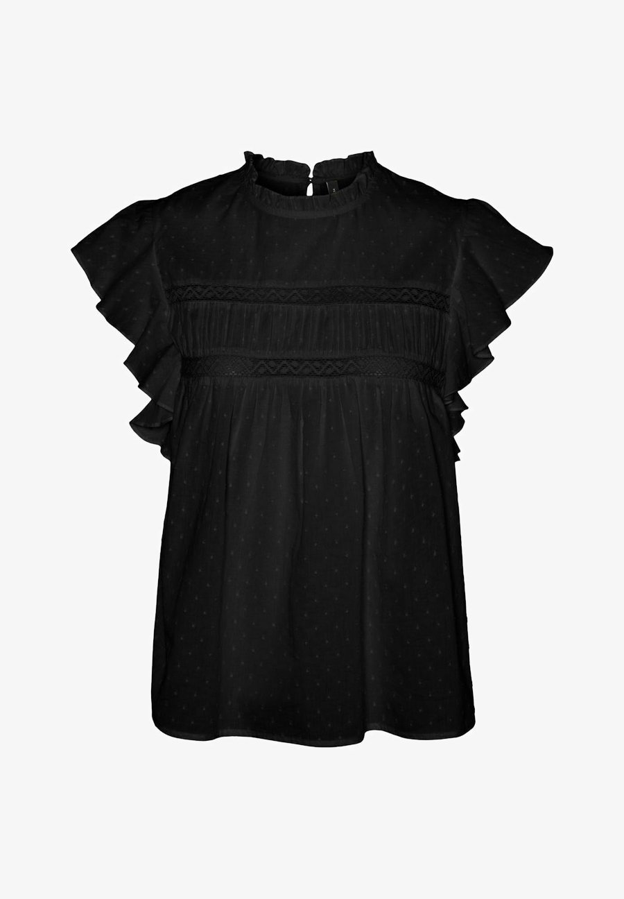 Vero Moda VMTRINE - Bluse - schwarz