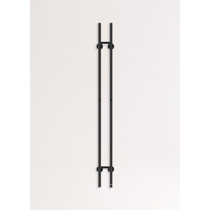 Sèche-serviettes électrique - Create - Design vertical - 60W/120W - Acier inoxydable