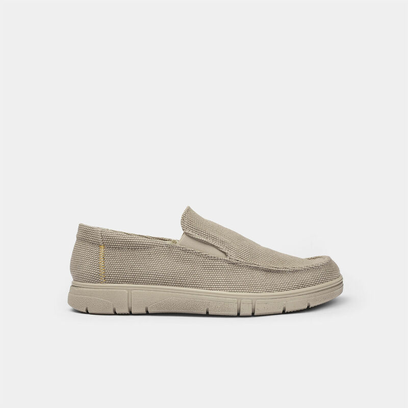 Herrloafers i tyg