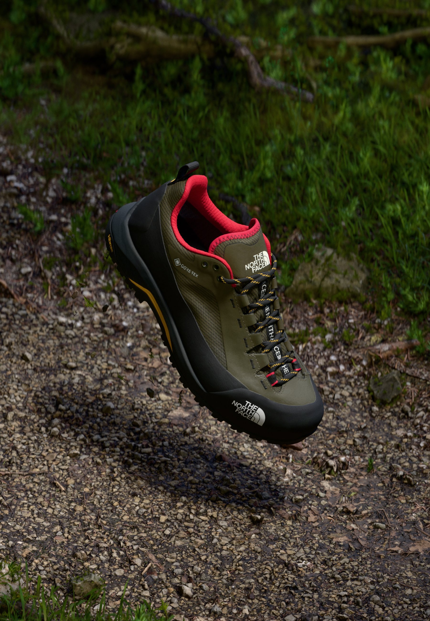 The North Face VERTO ALPINE GORE TEX - Chaussures de randonnée - nouveau vert taupe/sommet