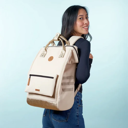Cabaia Adventurer Großer Rucksack Alger beige