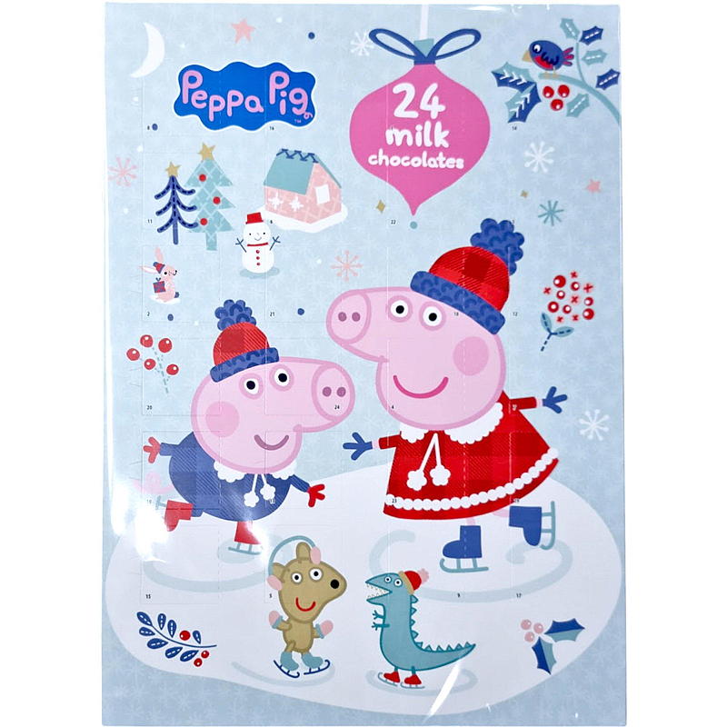 Adventskalender 75 g Gurli Gris med slik