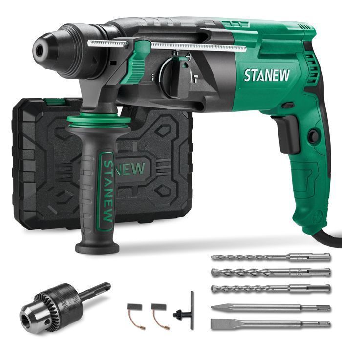 Marteau perforateur - STANEW - STANEW - 950 W - SDS‑Plus - Perçage béton 26 mm