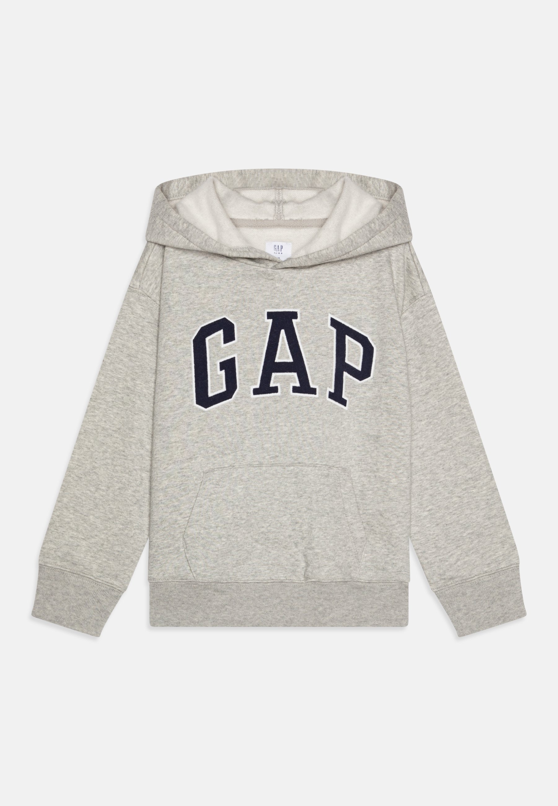 GAP KIDS RELAXED GAP LOGO HOODIE - Sweatshirt - lichtgrijs gemêleerd