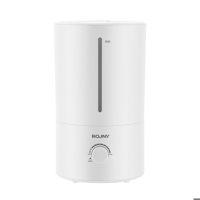 Humidificador de aire ROUNY 4L - Funcionamiento ultrasilencioso - 350 ml/h - Salida de niebla ajustable de 360° - NOS W3