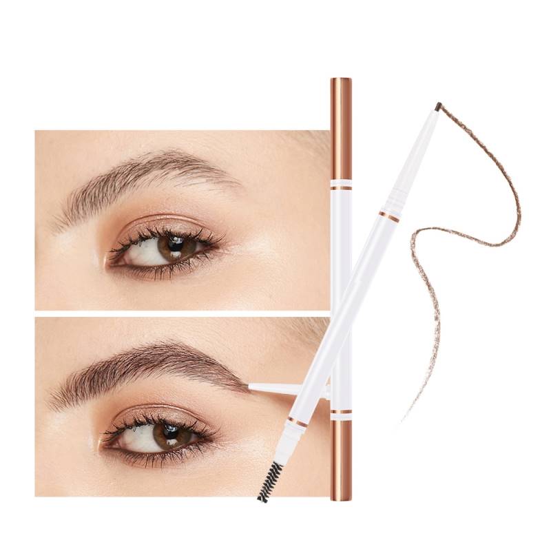 Wenkbrauwpotlood Microblading Make-up Ultrafijn 1,5 mm Schoonheidscosmetica Langdurig Waterbestendig Wenkbrauwversterker 4 Kleuren
