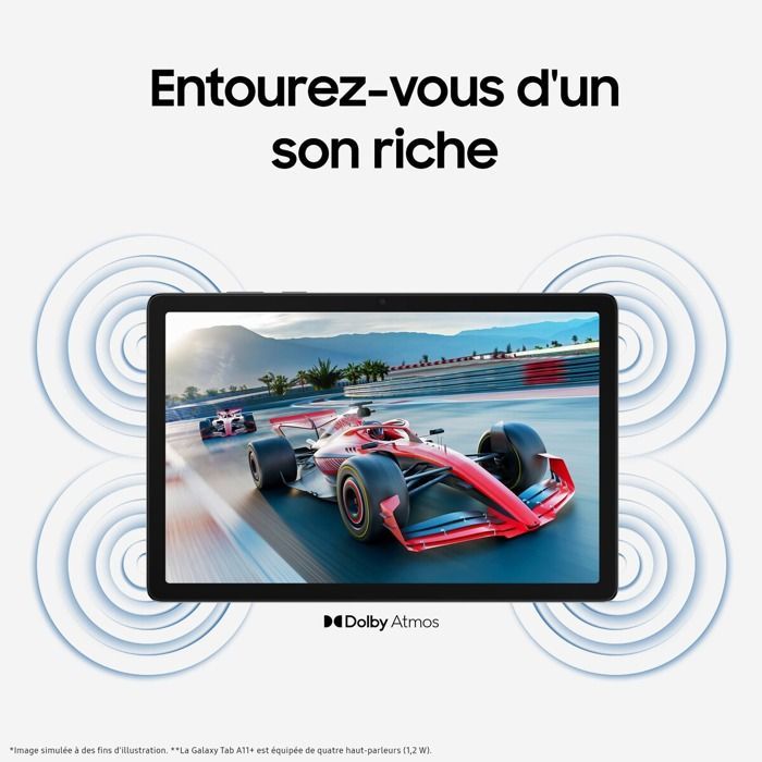 Tablette tactile Samsung Galaxy Tab A11+ 11