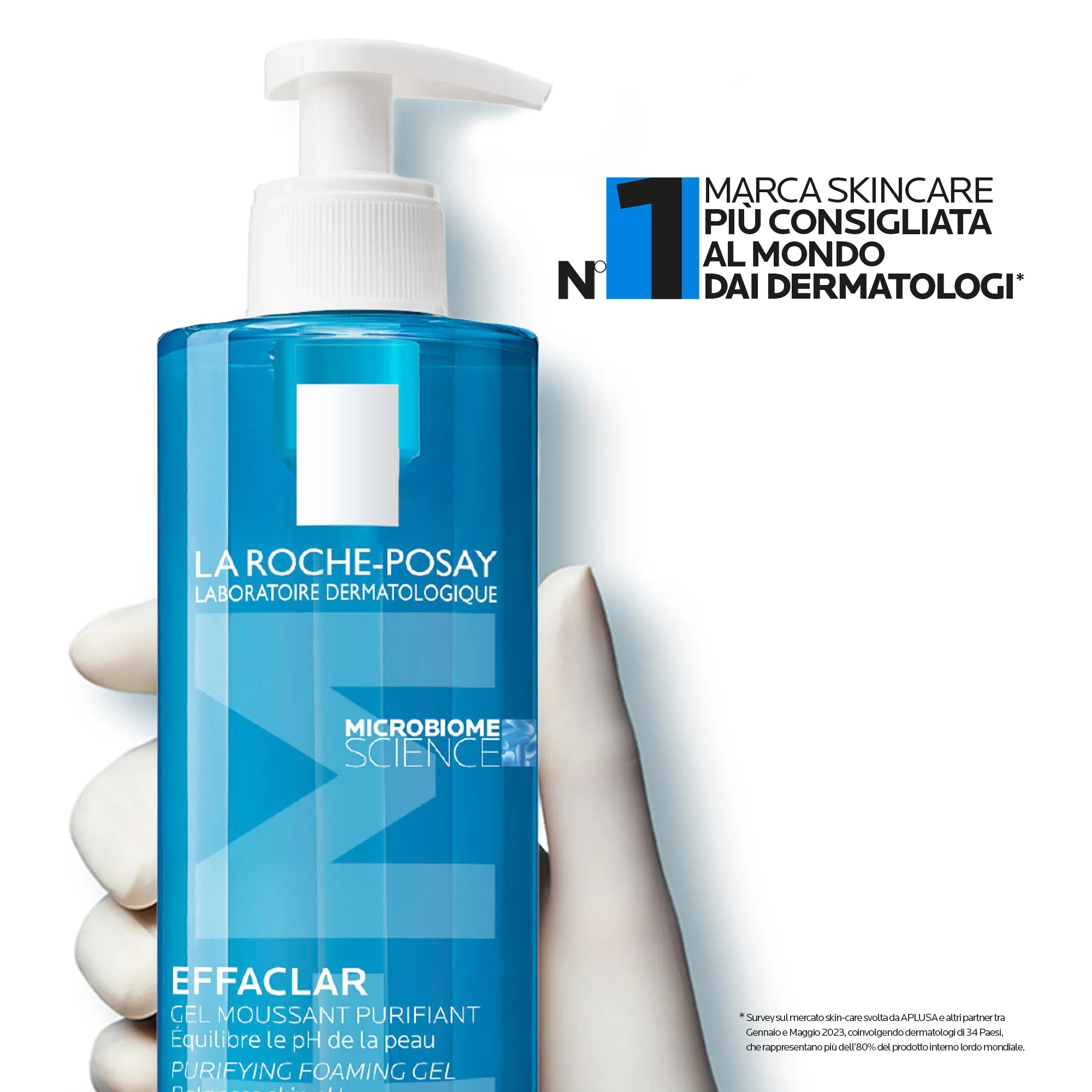 LA ROCHE POSAY La Roche Posay Effaclar Gel Mousse 400 ml Zuiverende reinigingsgel