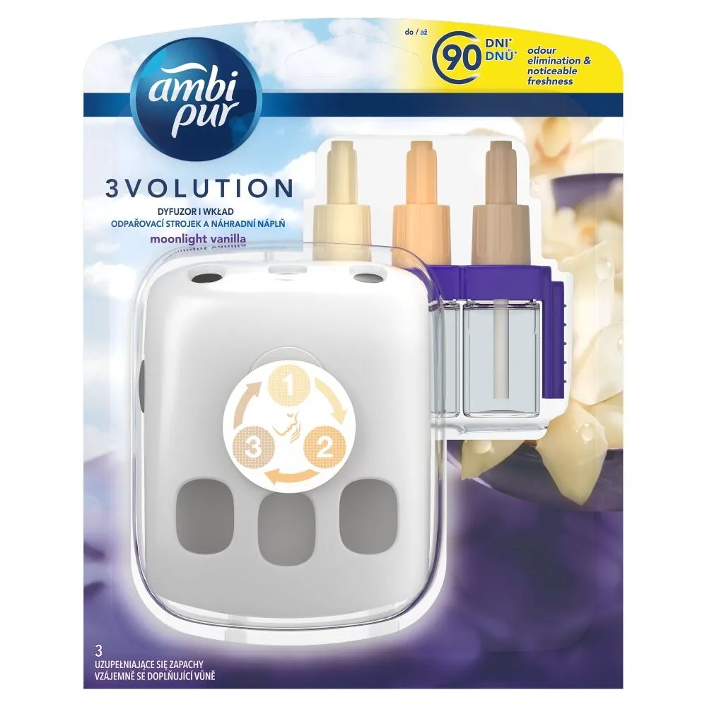 Ambi Pur 3Volution Zestaw startowy, Moonlight Vanilia