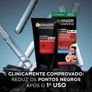 Garnier Pure Active Anti-Blackhead Mask Kull Peel-Off Ansiktsmaske 50 ml 50 ml