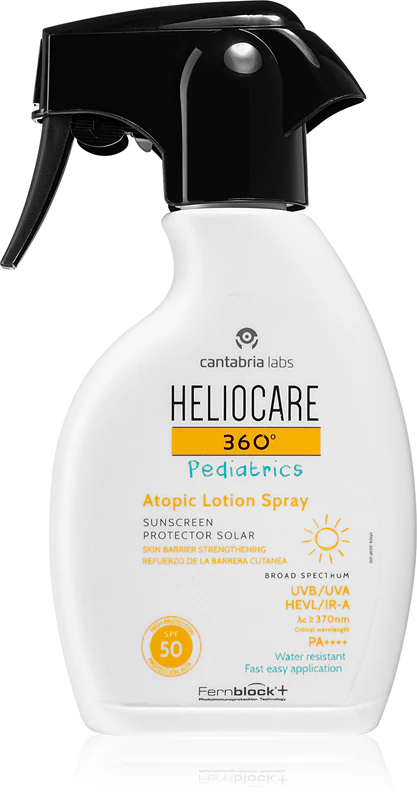 Heliocare 360° Pediatrics Atopic Lotion Spray pre deti SPF 50