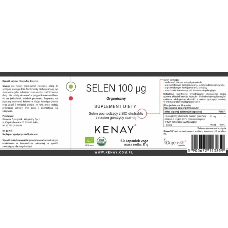 Kenay Selenium 100 mcg Bio