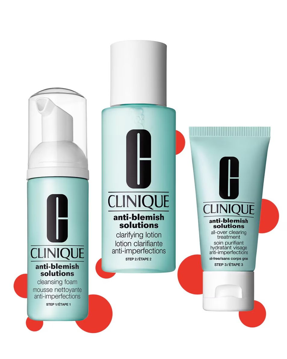 CLINIQUE ANTI-BLEMISH SOLUTIONS™ HIDRATANTNA KREMA ZA ČIŠĆENJE - ZA OSJETLJIVU KOŽU - KAMULIRA I SPRJEČAVA NEDOSTACI