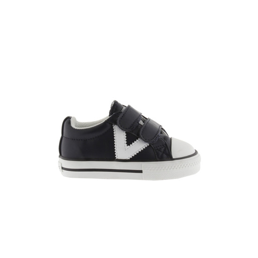  Zapatillas De Efecto Piel Victoria Tribu Con Logotipo En Contraste Y Tiras Adherentes
