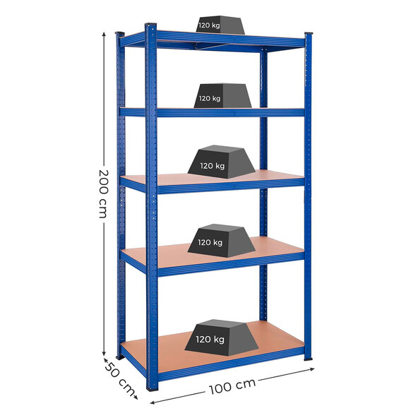 Μονάδα ραφιών βαρέως τύπου (GLR050Q01) έως 800 kg