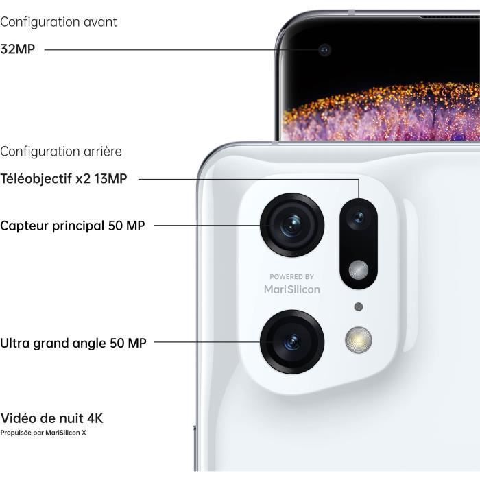 OPPO Find X5 Pro 5G 256GB Blanco Cerámico