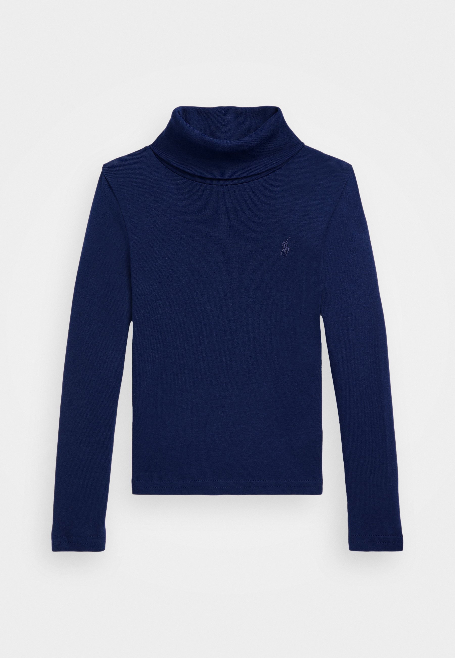 Polo Ralph Lauren geribbelde katoenen modal coltrui - Jumper - newport navy