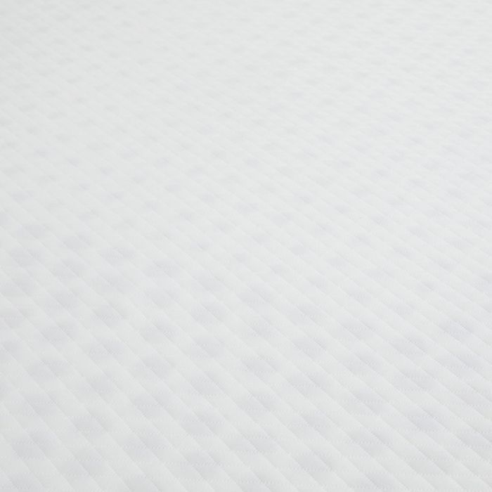 Set materasso junior, 100% lattice, base letto, gambe, piumone e cuscino, Twilight 200 - SOMEO 90x200 - Bianco - Prodotto in Francia