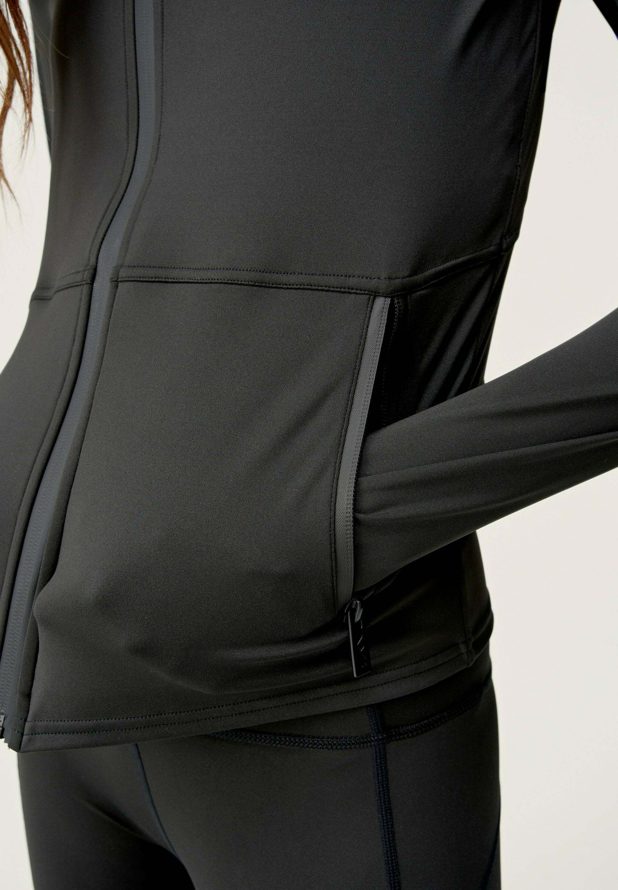 Born Living Yoga IVET - Sweatshirt met rits - zwart