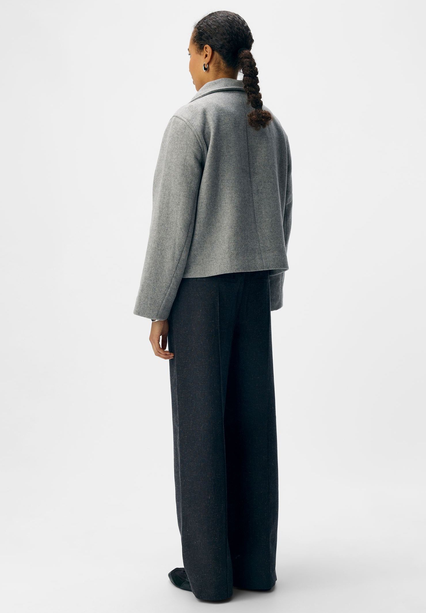 OBJECT OBJRIKI SHORT JACKET - Lehká bunda - black