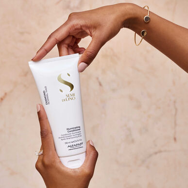 Alfaparf Milano Illuminating Conditioner Semi di Lino Diamond Illuminating kondicionierius normaliems plaukams 200 ml
