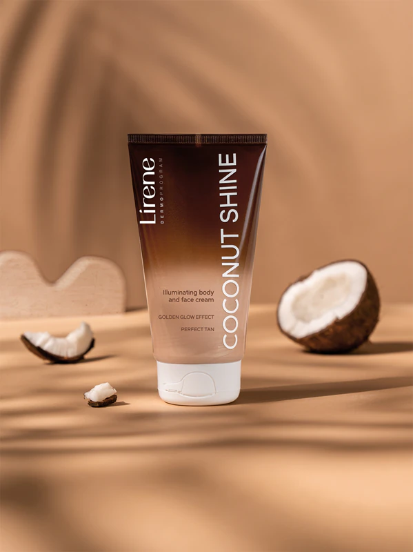 Rozjasňující krém Lirene Perfect Tan, který zvýrazňuje opálení