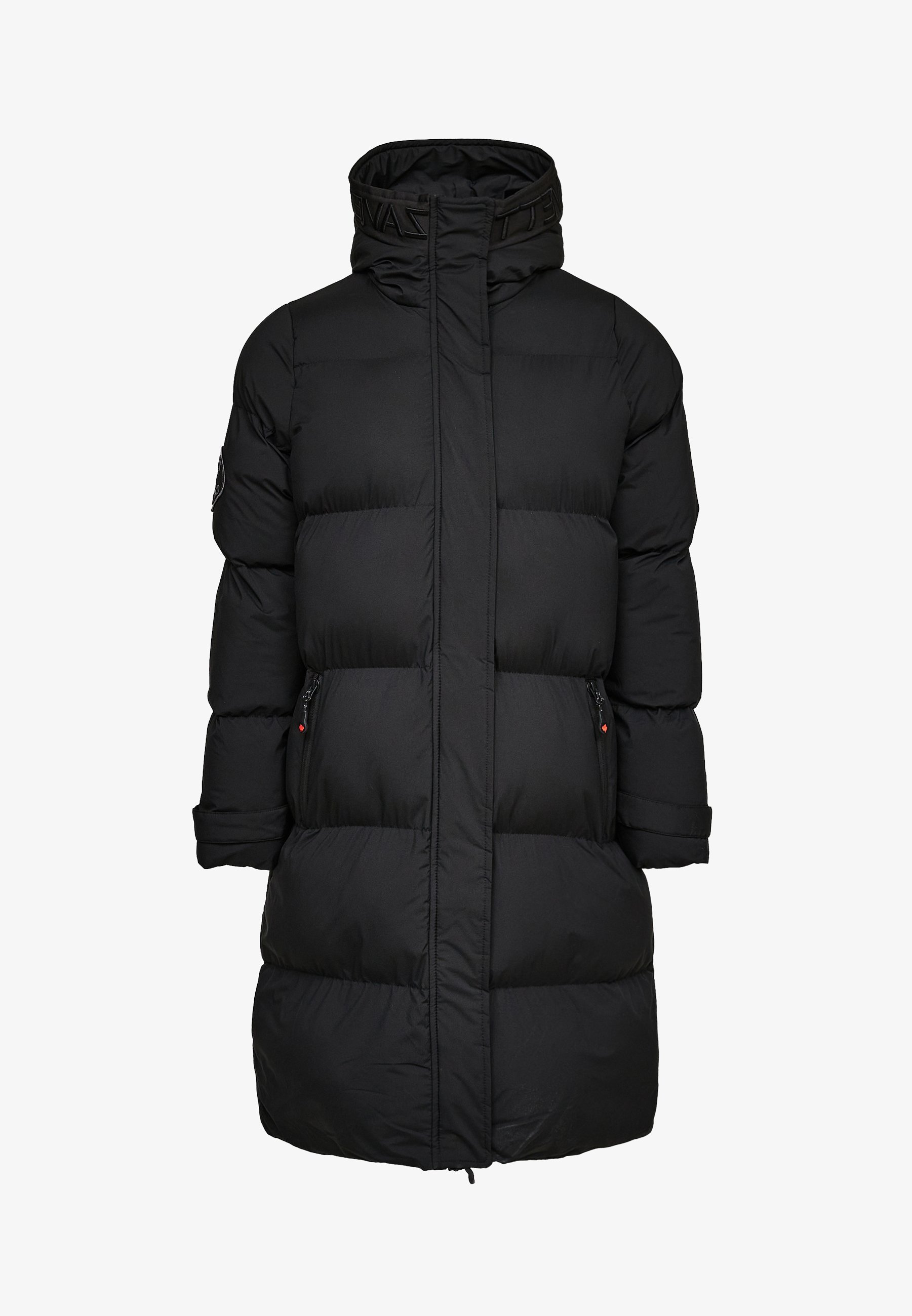 Zavetti Canada ALORA LONGLINE PUFFER JACKET - Wintermantel - Tiefschwarz
